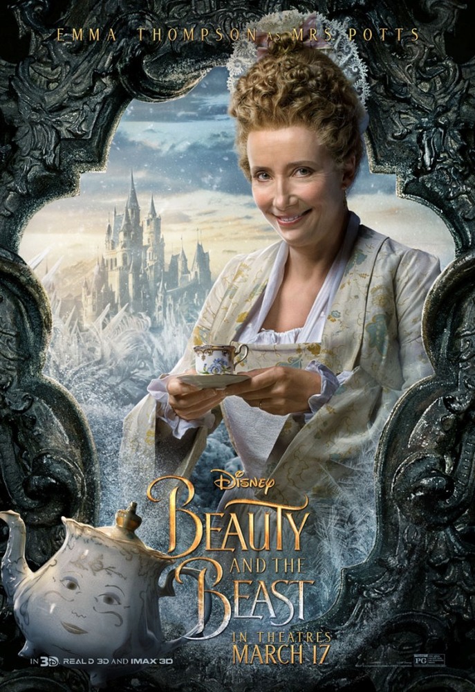 پوستر فیلم «دیو و دلبر» (Beauty and the Beast) با بازی اما تامپسون